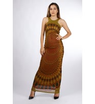 Favori Tekstil elbise (Yeşil)