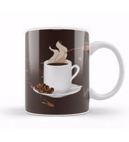 Funny coffee drinKs Art lover Gift Quote   Vintage Retro Rainbow Style Kupa Bardak Porselen
