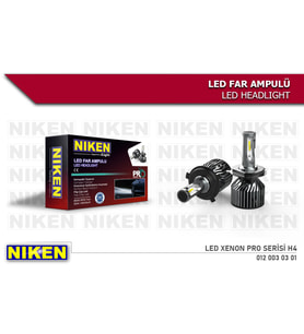 H4 Led Xenon Far Ampulü Yeni Nesil Pro Niken