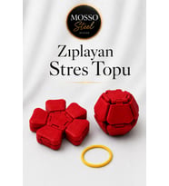 Zıplayan Stres Topu Clicker Stres Topu – Lastik Mekanizmalı 3D Baskı Mekanik Fidget Oyuncak