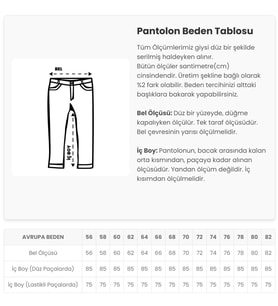 Mode XL Büyük Beden Pantolon Gabardin Kargo Düz Paça Jogger Doğa 21928 Siyah