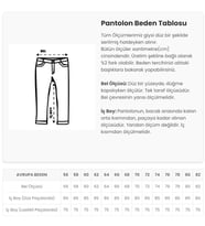 Mode XL Büyük Beden Pantolon Gabardin Kargo Düz Paça Jogger Doğa 21928 Siyah