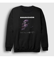 Presmono Unisex Siyah Till Lindemann Rammstein Sweatshirt 106337tt