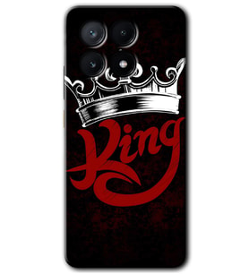 Poco x6 Pro Kılıf HD Desen Baskılı Kılıf - King