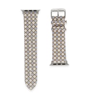 Apple Watch 38mm Karo Motif Kordon - Lila