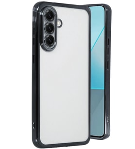 Pilelistore   Samsung Galaxy A56 Kılıf  Lensli Silikon - Siyah