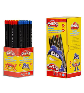 Play-Doh Kurşun Kalem Siyah Yuvarlak 72 Lİ PLAY-KK009