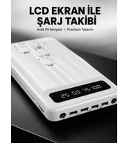 20.000Mah Taşınabilir Pd Teknolojili Çift Usb Çıkışlı Yeni Nesil