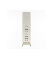 Hyperion Dolap 2 Raflı 7 Çekmeceli 2 Kapaklı 60x44x243 Aytaşı-Aytaşı