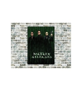 Matrıx Reloaded Ahşap Tablo