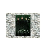 Matrıx Reloaded Ahşap Tablo