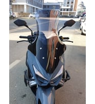 MOTOCAM Küba Chia 125 Ön Cam 2023-2026 Model 78cm Füme Renkli 4mm UZUN