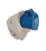 METESAN CEE NORM 3X16A IP44 DUVAR PRİZİ EĞİK GÖVDE ( VİDA BAĞLANTILI )