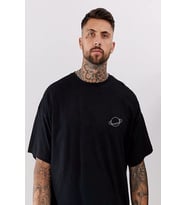Tasarım Saturn Logo Tasarım Tshirt (STD)
