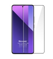 Microsonic Xiaomi Redmi Note 13 Pro Plus 5G Tam Kaplayan Nano Cam Ekran Koruyucu Siyah
