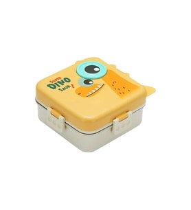 VAGONLİFE BL10082-S PASLANMAZ ÇELİK YEMEK KABI 3 BÖLMELİ LUNCH BOX 1120ML - DİNAZOR SARI
