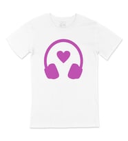 Pembe Müzik Aşkı Tişört