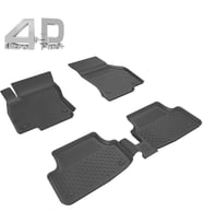 Sahler Citroen Uyumlu C5 Aircross 2019+ Siyah Renk 4.5D Araca Özel Paspas Seti 4 Parça