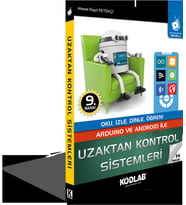 ARDUINO ve ANDROID ile UZAKTAN KONTROL SİSTEMLERİ (Siyah - Beyaz)