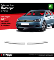 VW Golf 7 Krom Ön Panjur 2 Prç. Highline 2013-2017
