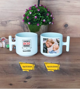En İyi Baba Kupa Bardak T Fotoğraflı Babaya Doğum Günü Hediyesi