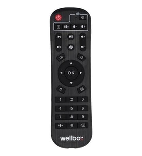 WELLBOX ANDROID TV BOX KUMANDA