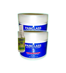 Painclass 100 ml Kuyruk Yağı Kremi 2 Adet Kas Eklem Fıtık Ağrı Dindirici Krem + 30 ml Çörek Otu Ağrı Kesici Yağ