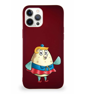 Apple iPhone 12 Pro Max Soft Premier Kapak Bayan Puff Tasarımlı Silikon Kılıf - Mürdüm (Şeffaf)