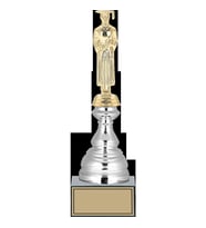 ODAK KUPA - Figürlü Kupalar - Mezuniyet Erkek Figürlü Kupalar FG-024 B - 31 cm