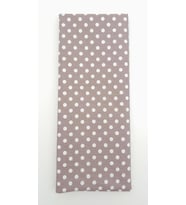 Angel Çanta Aksesuar 120x50 cm Koyu Gül Kurusu Renk Küçük Puantiyeli Pamuklu Astarlık Kumaş No:24