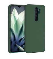 Xiaomi Redmi Note 8 Pro İnce Mat Silikon Kılıf Haki
