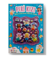 Peri Kızı Balon Çıkartmalı Aktivite Kitabı