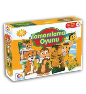 Ck Games Tamamlama Oyunu 40 Parça Eğitici Oyuncak