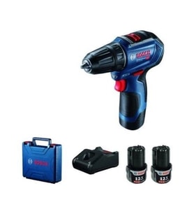 Mey İthalat® Bosch GSR 12V-30 Li Çift Akülü Vidalama Çantalı