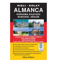 Hızlı Kolay Almanca Konuşma Kılavuzun Dilbilgisi Sözlük Karekod'lu