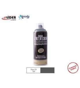 ARTDECO AKRİLİK SPREY BOYA 400 ML KOYU GRİ Y-400-760