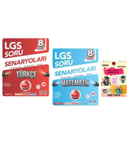 NARTEST YAYINLARI 8.SINIF LGS SORU SENARYOLARI TÜRKÇE - MATEMATİK - LGS ÇIKMIŞ VE BENZER SORULAR - H