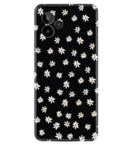 General Mobile GM 24 Pro Kılıf Resimli Desenli Silikon Platinium Series Papatyalar 1866