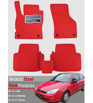 FORD FOCUS 1 (1998-2005) Uyumlu EVA Paspas Tam Set–Araca Özel,Su Geçirmez,Kolay Montaj
