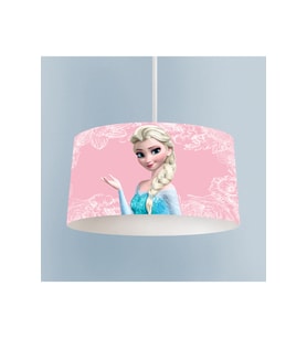 MEKTA HOME BEBEK VE ÇOCUK ODASI Motifli Elsa Desenli Pembe Avize