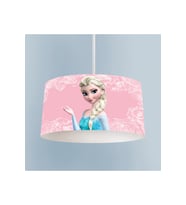 MEKTA HOME BEBEK VE ÇOCUK ODASI Motifli Elsa Desenli Pembe Avize