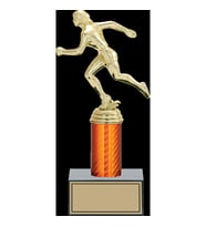 ODAK KUPA - Figürlü Kupalar - Atletizm Kadın Figürlü Kupalar FG-003 A - 26 cm