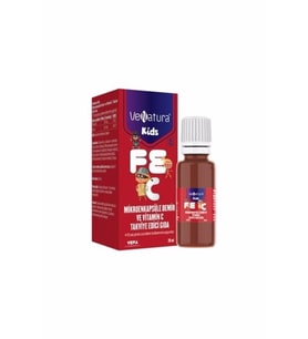 Venatura Kids Mikroenkapsüle Demir ve Vitamin C 20 ml Damla