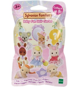 Sylvanian Families Bebek Minifigür Eğlenceli Saçlar Serisi, Çok Renkli, Plastik