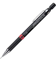 Zebra DRF-0.5 Zebra Drafix Mekanik Kurşun Kalem, Si̇yah-Kırmızı, 0.5 mm