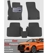 AUDİ Q3 (2018-2025) Uyumlu EVA Paspas Tam Set–Araca Özel,Su Geçirmez,Hızlı ve Kolay Montaj