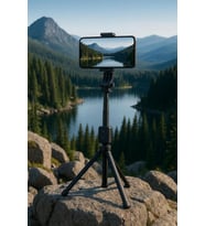 Mini Bluetooth Selfie Çubuğu ve Tripod – 3’ü 1 Arada, Kolay Kullanım