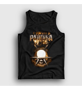 Presmono Unisex Siyah Skull Pantera Atlet 169002tt