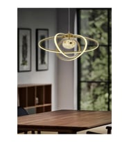 Eskitme Toplu 3'lü Sarkıt Modern LED Avize, Salon ve Mutfak İçin