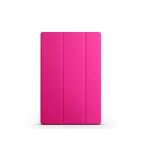 Huawei MatePad SE 10.4 Uyumlu Zore Smart Cover Standlı 1-1 Kılıf (K.Pembe)